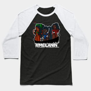 Drippin Melanin Queens Baseball T-Shirt